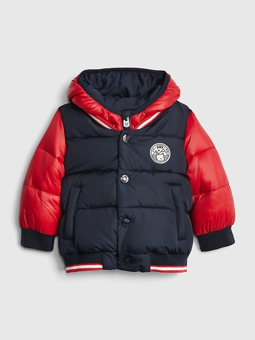 Image number 1 showing, Baby ColdControl Max Varsity Puffer