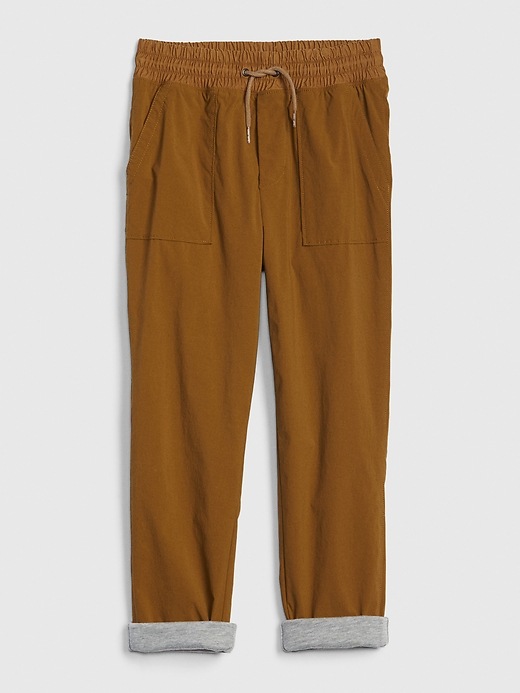View large product image 1 of 1. Kids Jersey-Lined Hybrid Joggers