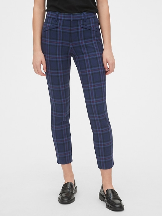 Image number 4 showing, Plaid Skinny Ankle Pants
