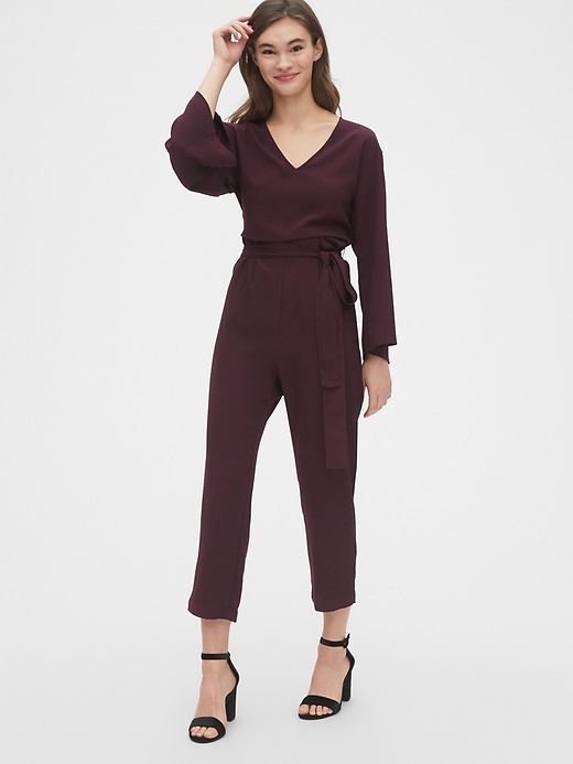 Image number 1 showing, Bell Sleeve Jumpsuit