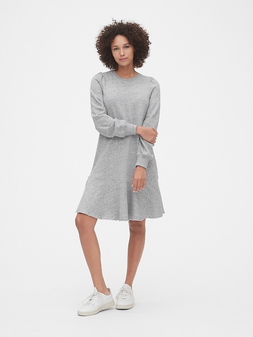 Image number 3 showing, Flounce Sweatshirt Dress