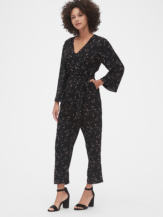 View large product image 1 of 1. Bell Sleeve Jumpsuit