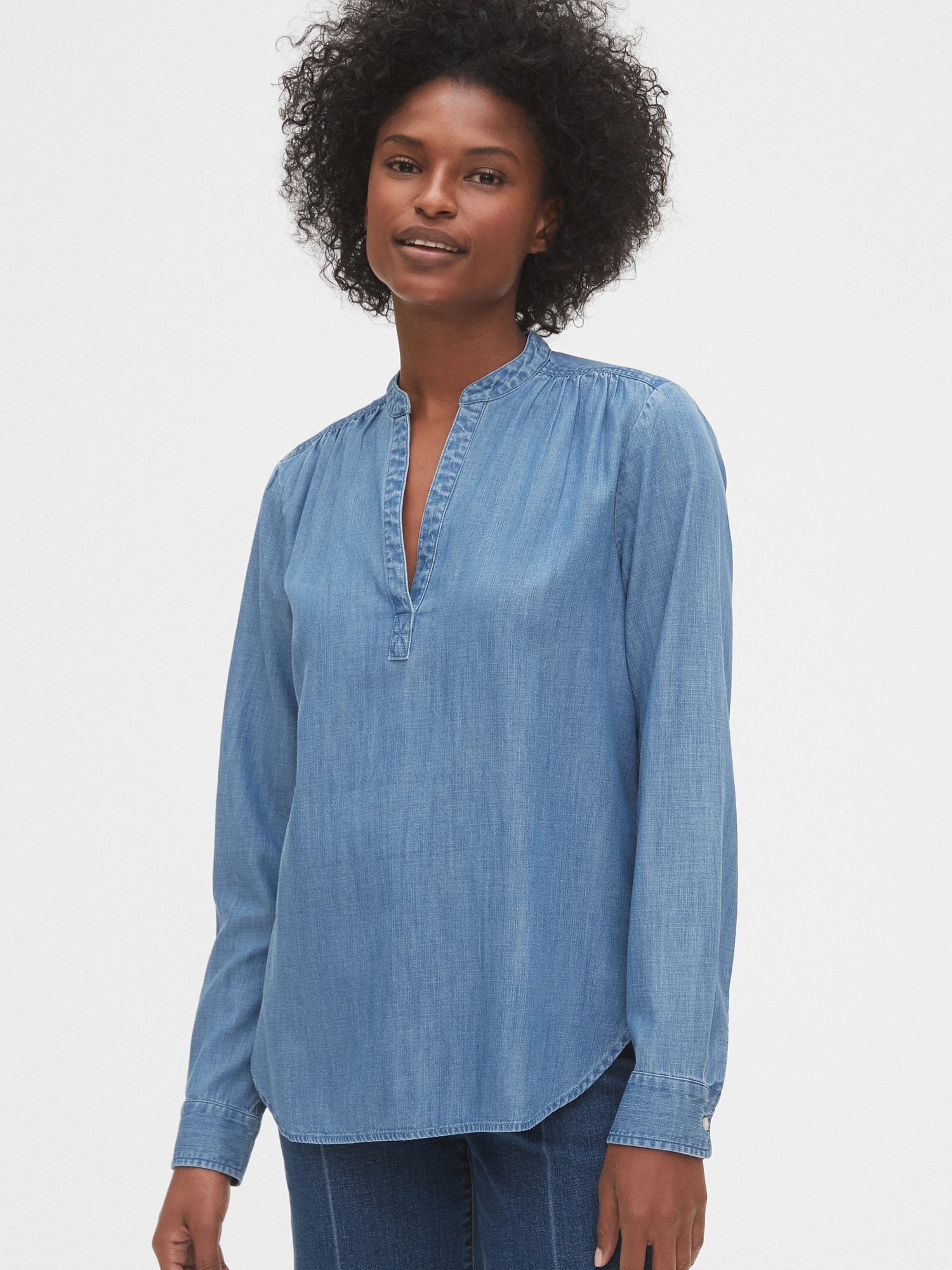 Gap popover shirt discount