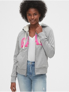 sherpa lined hoodie gap