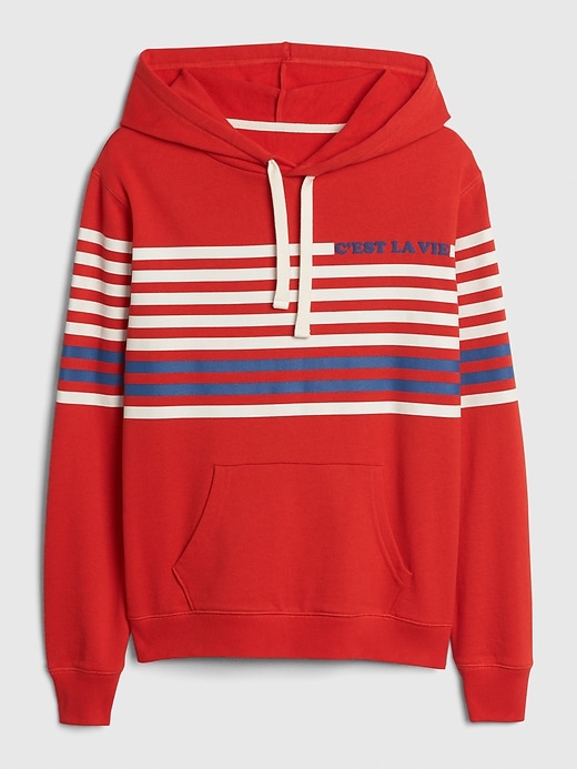 Image number 6 showing, Graphic Stripe Pullover Hoodie