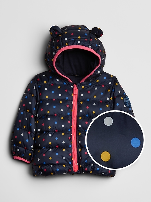 1 of 8 showing, with the color dark night of product Baby ColdControl Lightweight Puffer