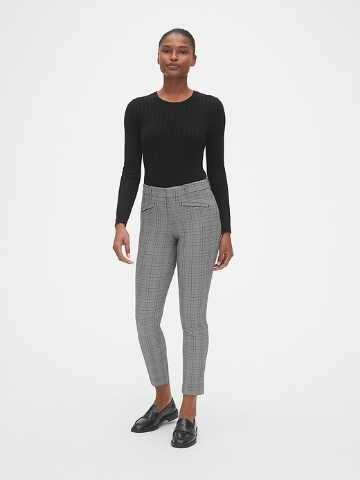 Image number 3 showing, Plaid Skinny Ankle Pants