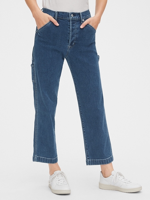Image number 6 showing, High Rise Carpenter Jeans