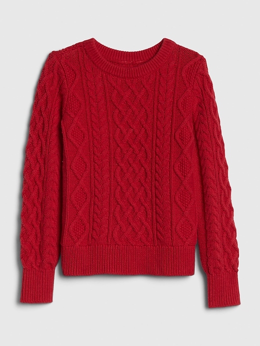 Image number 5 showing, Kids Cable-Knit Sweater