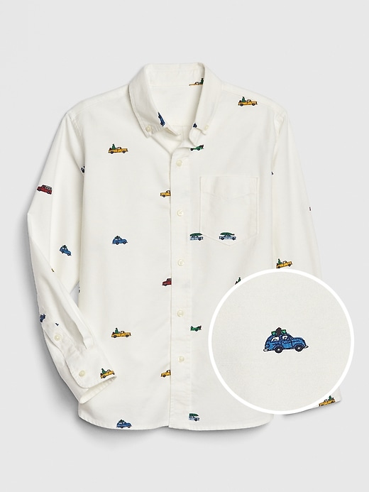 Image number 5 showing, Kids Oxford Button-Down Shirt