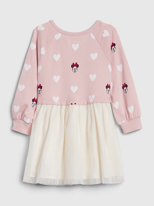 Image number 2 showing, babyGap &#124 Disney Minnie Mouse Mix-Media Dress