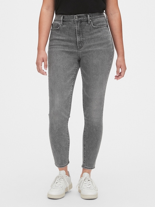 Image number 1 showing, Soft Wear High Rise True Skinny Ankle Jeans with Secret Smoothing Pockets