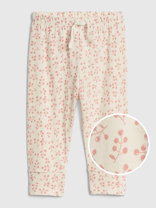 View large product image 1 of 1. Baby Organic Cotton Print Pants