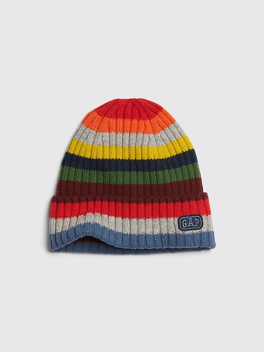 View large product image 1 of 1. Kids Crazy Stripe Beanie