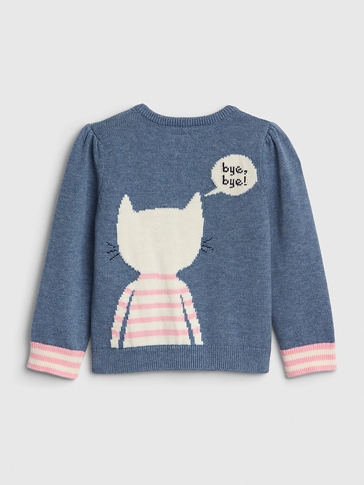 Image number 3 showing, Baby Cat Sweater Set