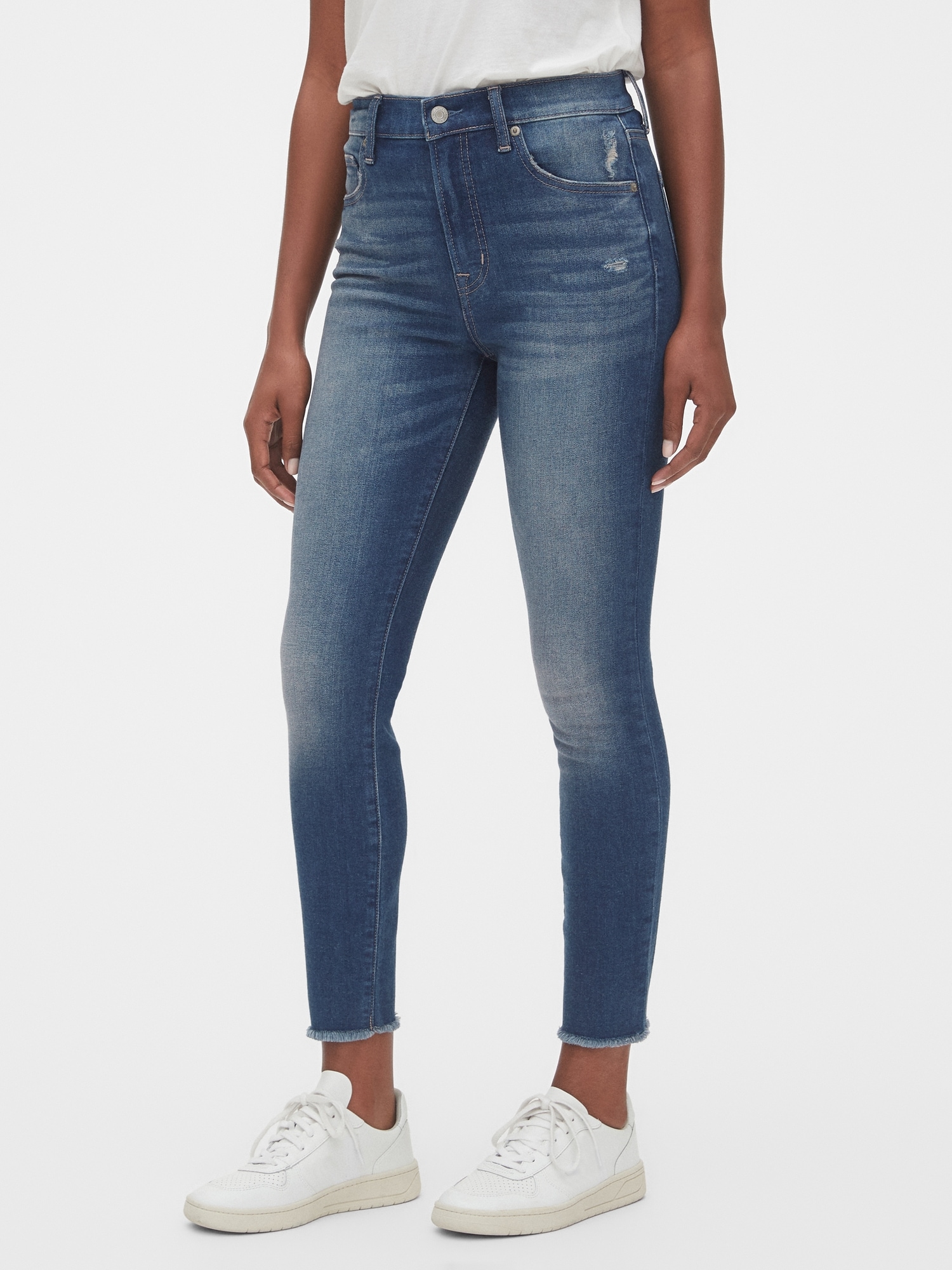 gap mid rise true skinny ankle jeans