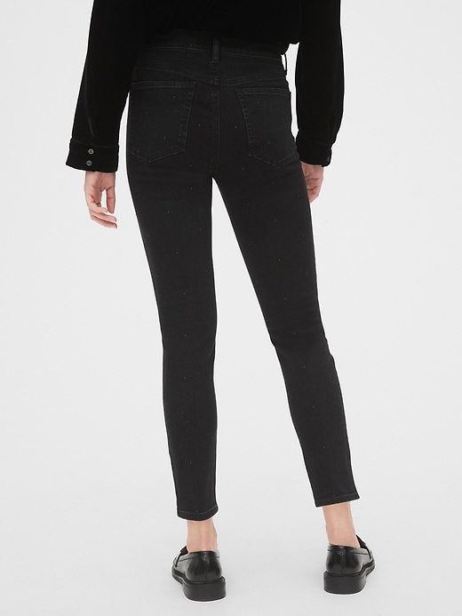 Image number 7 showing, High Rise Studded True Skinny Ankle Jeans with Secret Smoothing Pockets