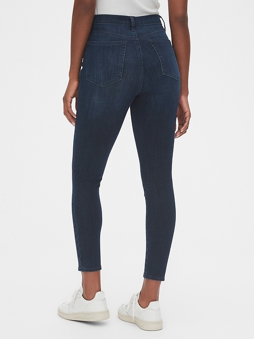 Image number 7 showing, Sky High True Skinny Ankle Jeans with Secret Smoothing Pockets in 360 Stretch