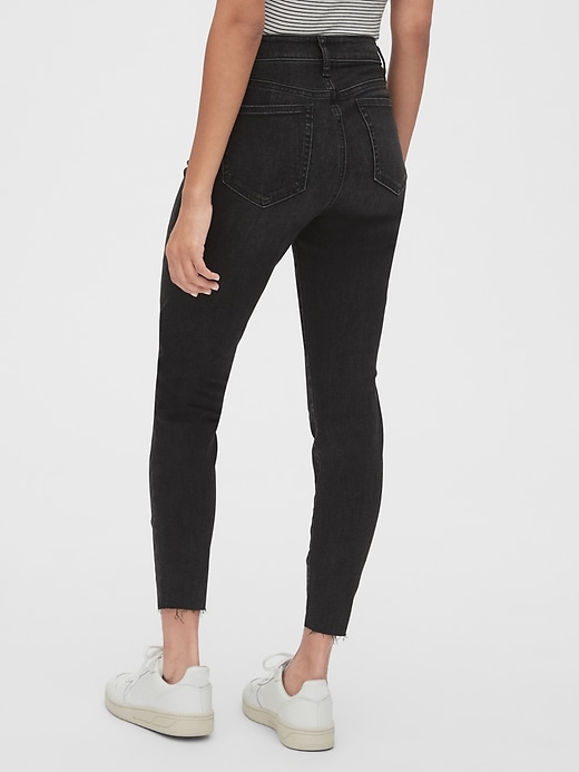 High Rise Curvy True Skinny Ankle Jeans with Secret Smoothing Pockets | Gap