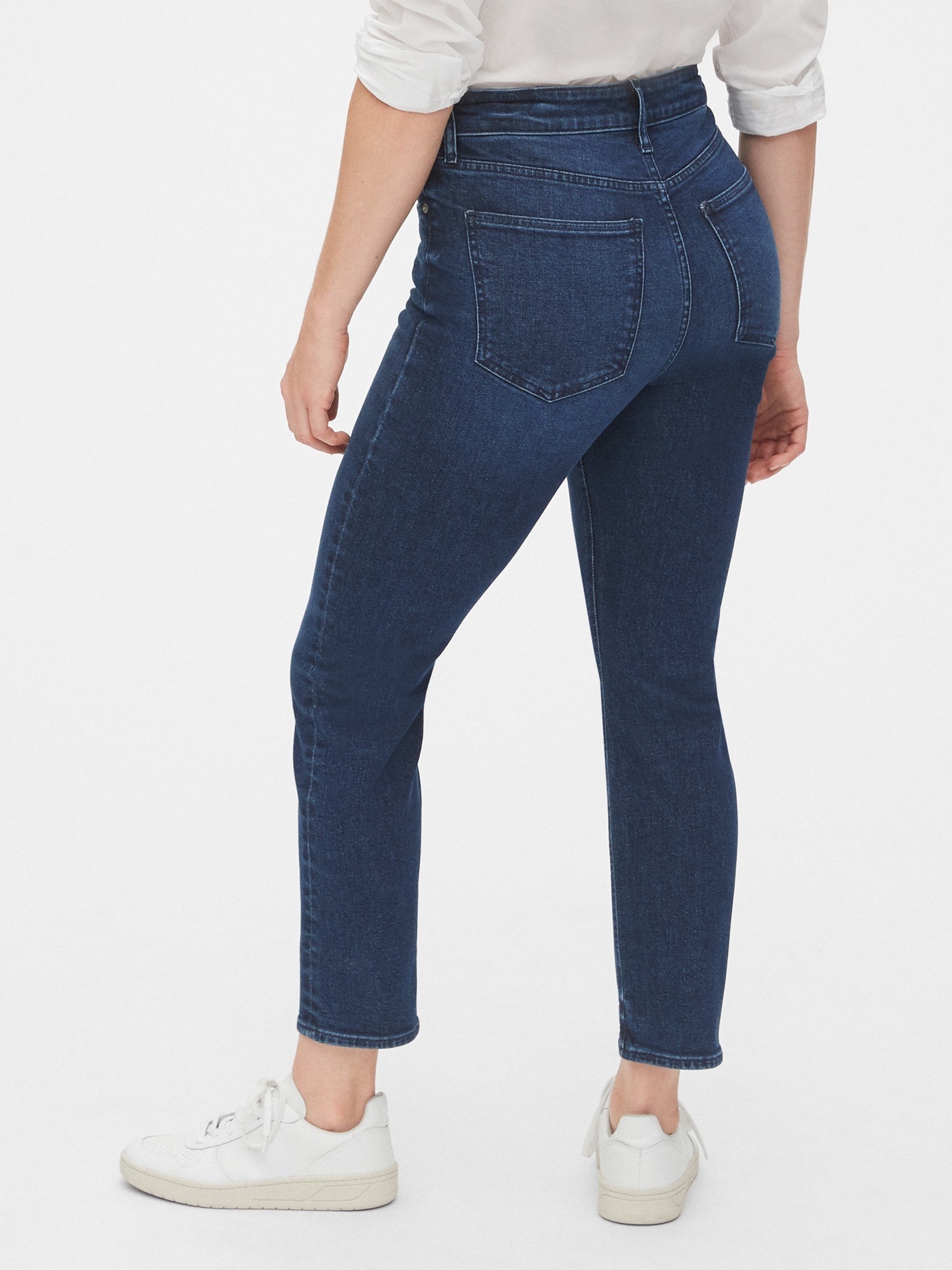 Cigarette jeans gap top