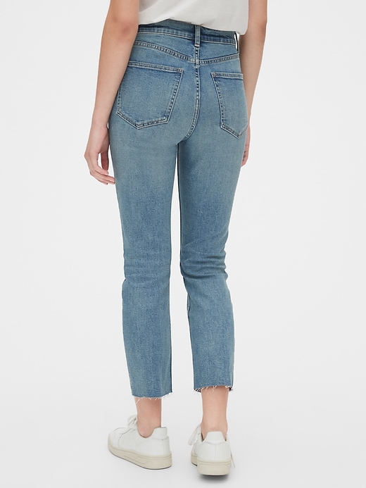 Image number 7 showing, High Rise Button-Fly Vintage Slim Jeans With Secret Smoothing Pockets