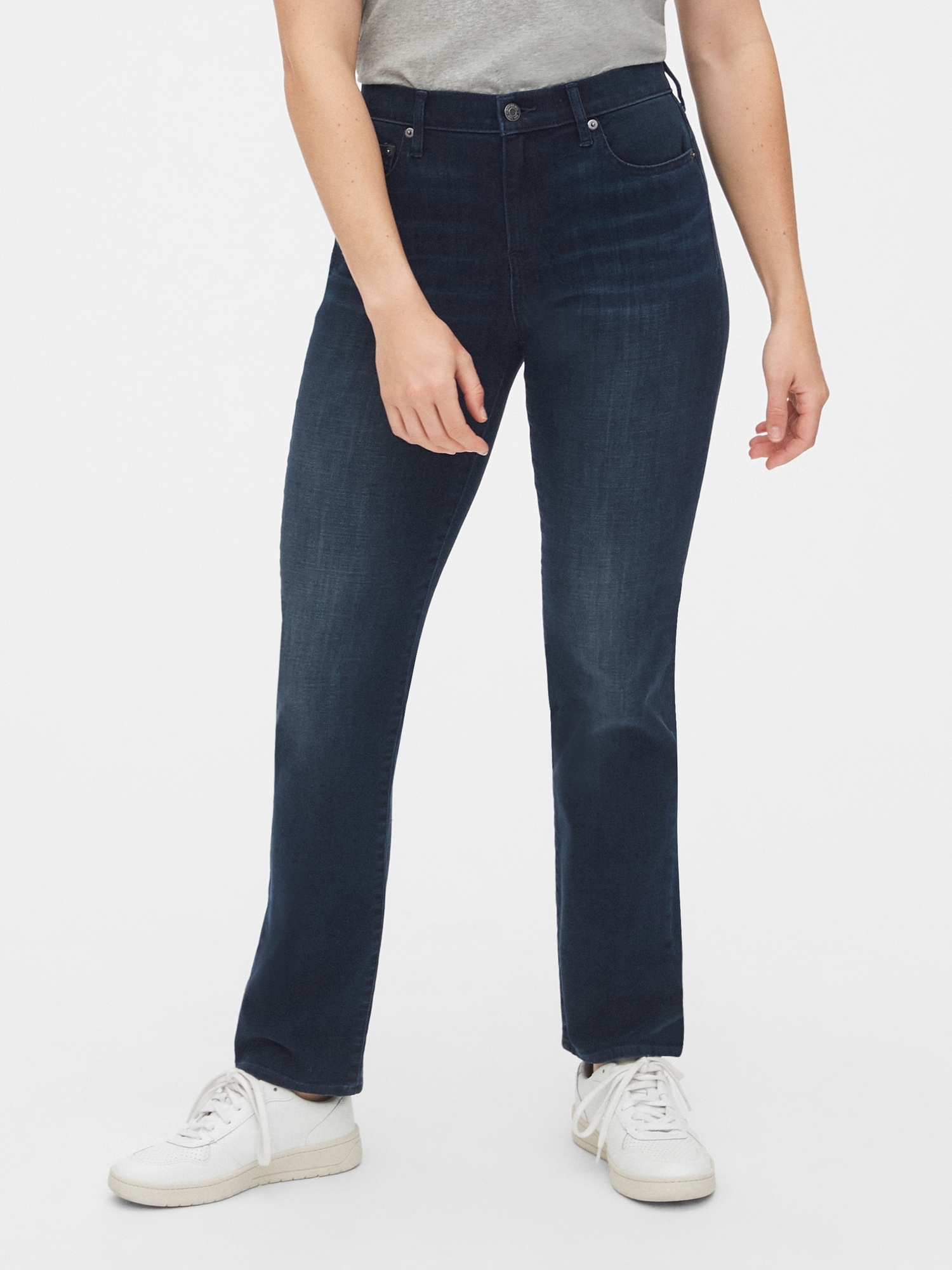 high waisted looker ankle fray mother