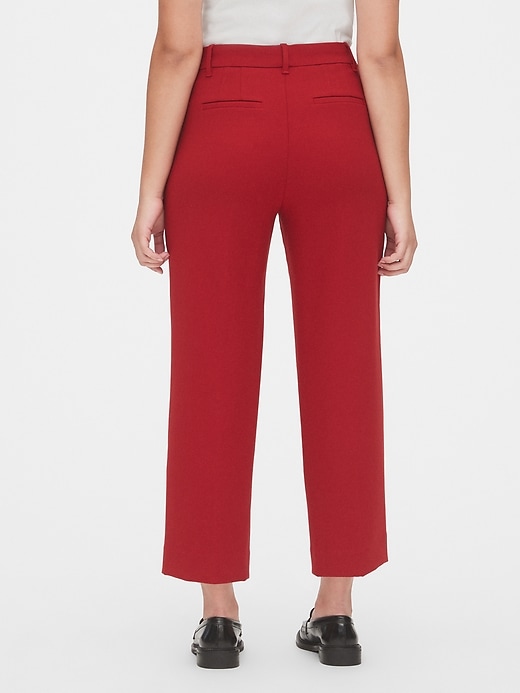 Image number 2 showing, High Rise Wide-Leg Crop Pants