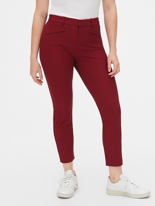 Plaid pants gap outlet