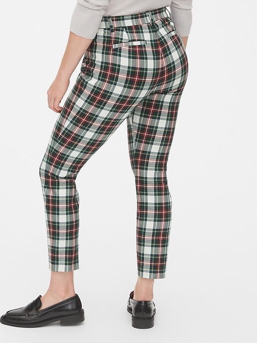 Image number 2 showing, Plaid Skinny Ankle Pants