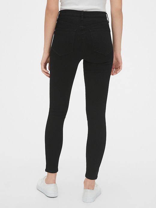 Image number 7 showing, High Rise Button-Fly Favorite Jeggings with Secret Smoothing Pockets