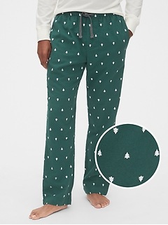 gap mens flannel pajama bottoms