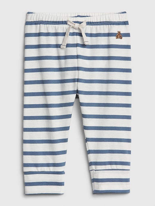 View large product image 1 of 1. Baby Brannan Bear Stripe Pull-On Pants