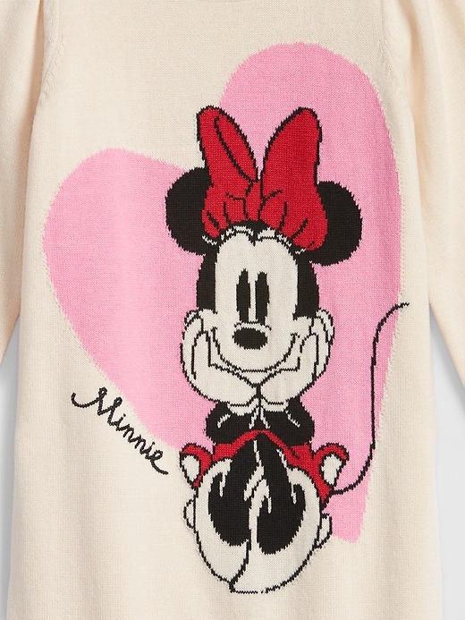 Image number 3 showing, babyGap &#124 Disney Minnie Mouse Sweater One-Piece