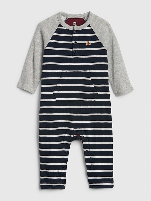 Image number 1 showing, Baby Brannan Bear Henley One-Piece