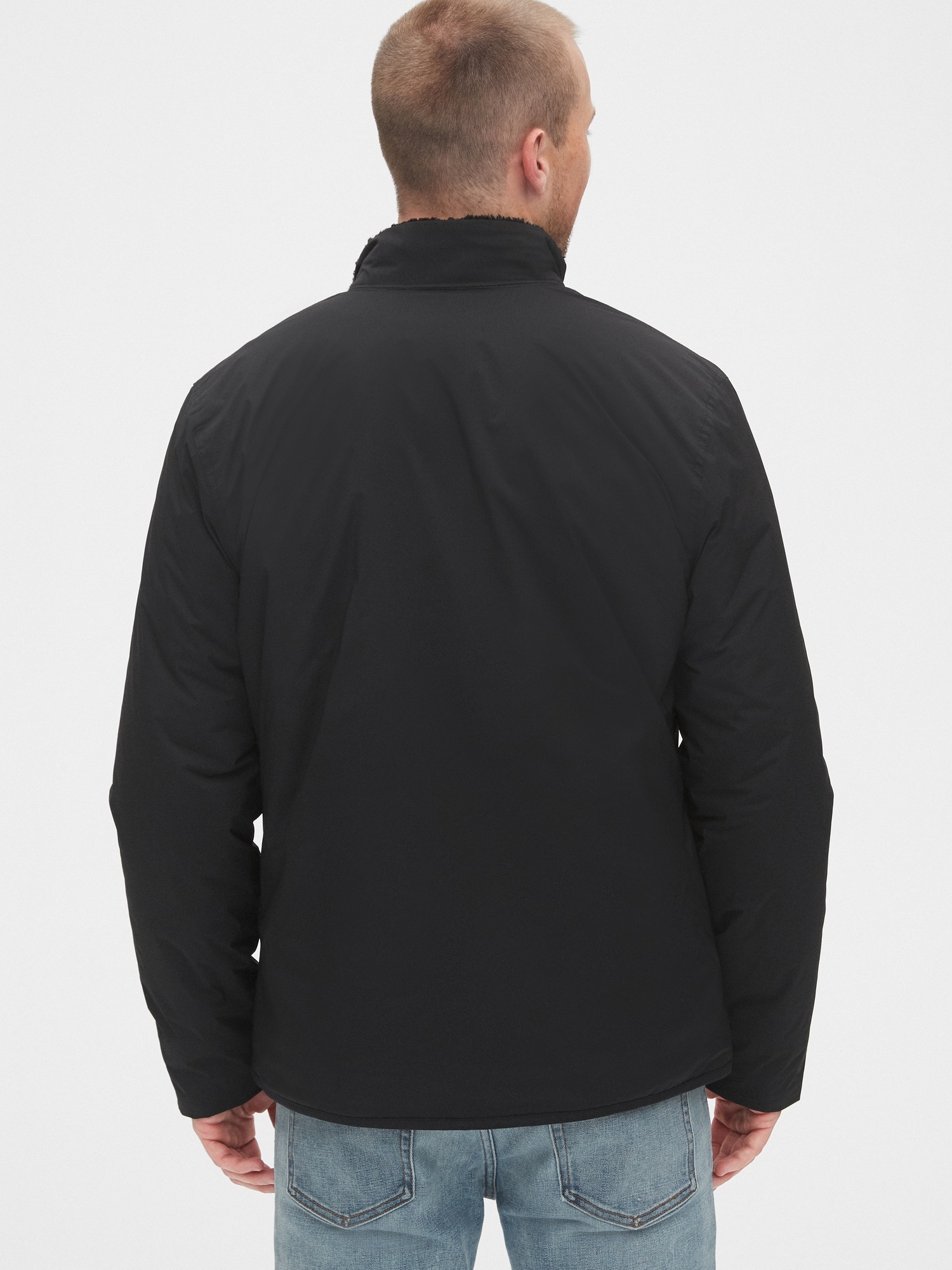 SherpaLined Zip Jacket Gap