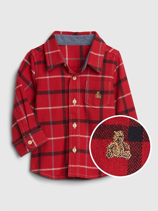 Image number 1 showing, Baby Brannan Bear Plaid Shirt