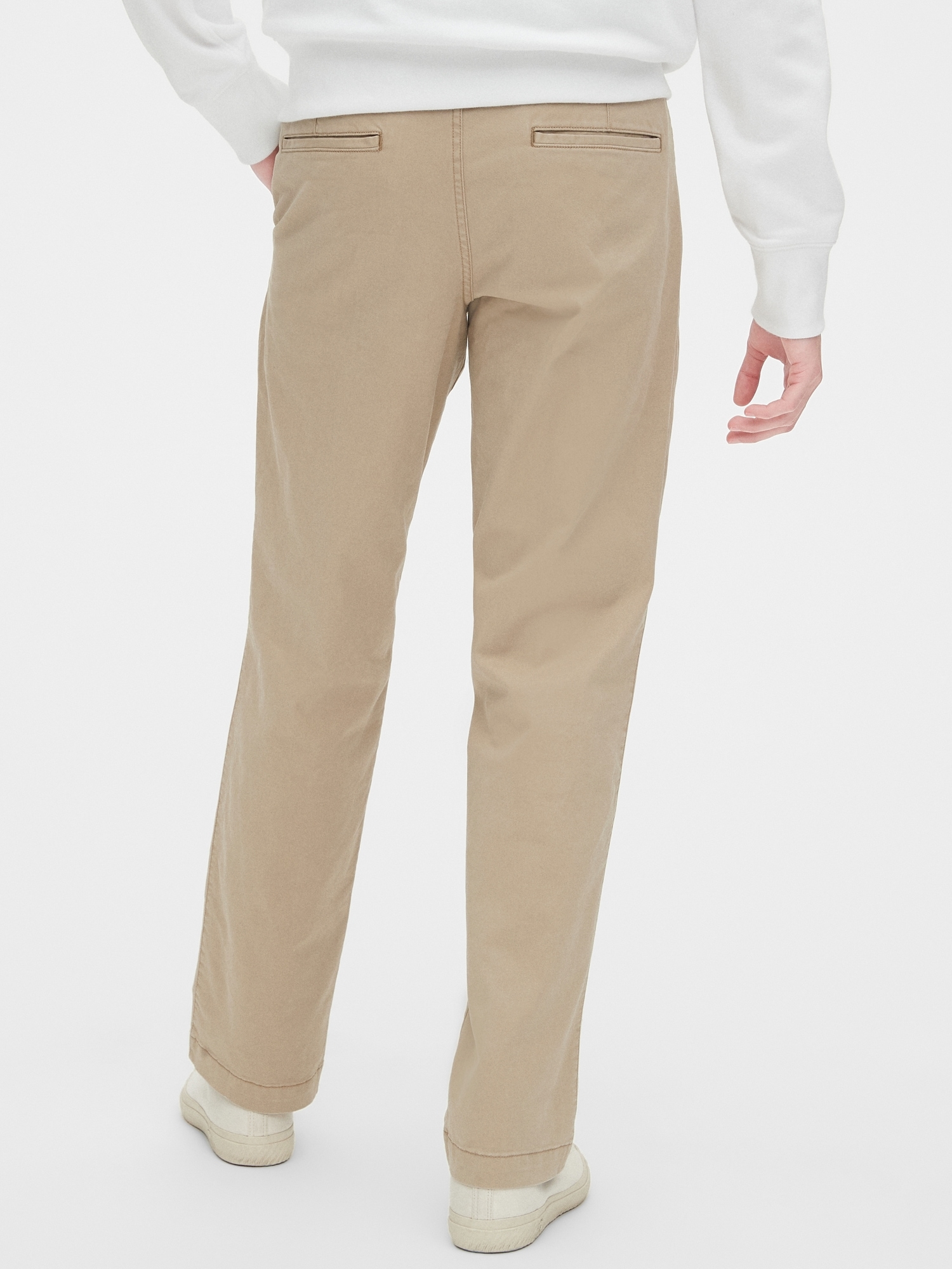 gap classic khakis men's