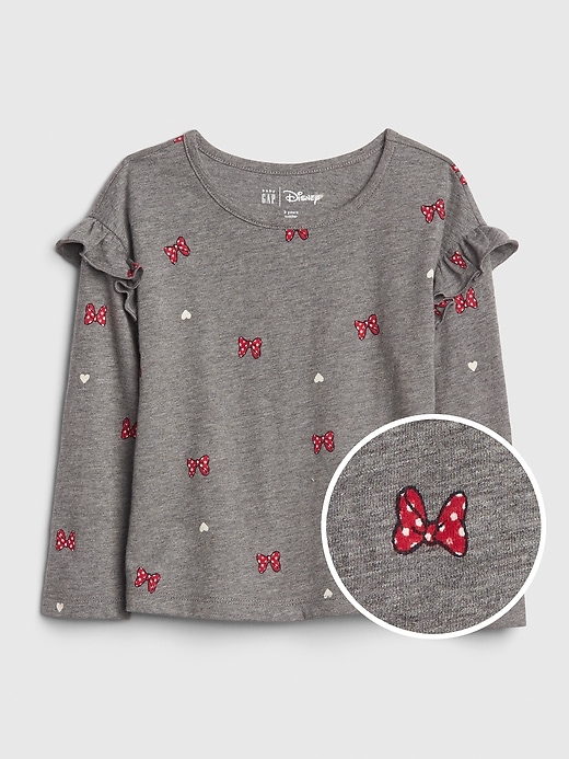 Image number 1 showing, babyGap &#124 Disney Minnie Mouse Ruffle T-Shirt
