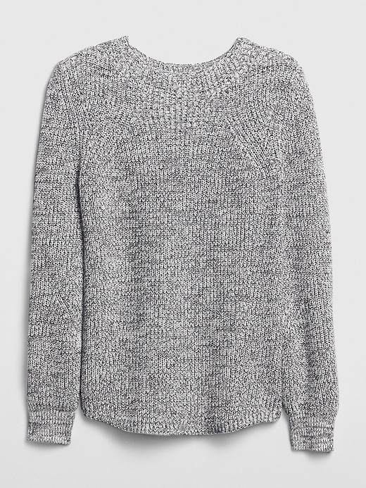 Image number 6 showing, Shaker Stitch Crewneck Sweater