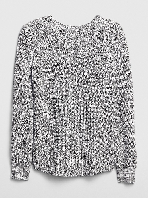 Shaker Stitch Crewneck Sweater Gap