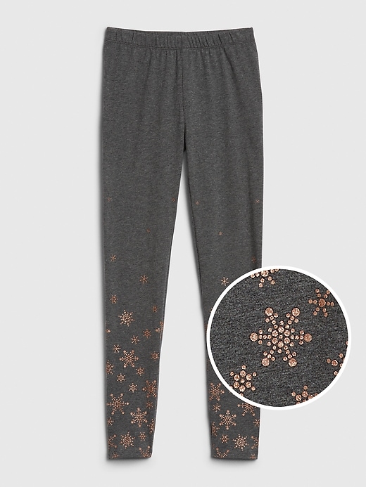 View large product image 1 of 1. Kids Print Everyday Leggings
