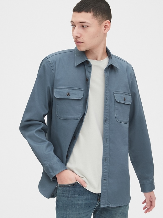Gap sales shirt jacket