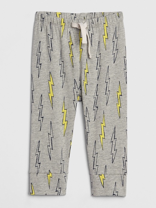 Image number 1 showing, Baby Print Pull-On Pants