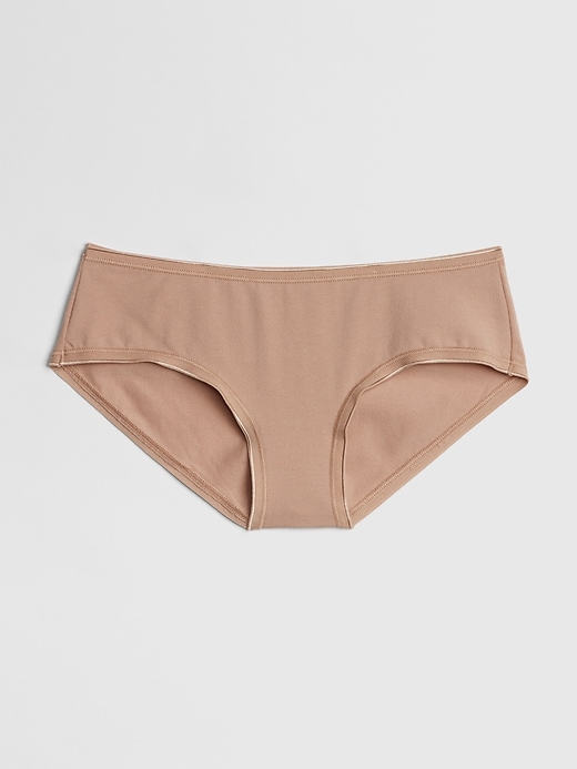 1 of 8 showing, with the color brush beige of product Stretch Cotton Hipster