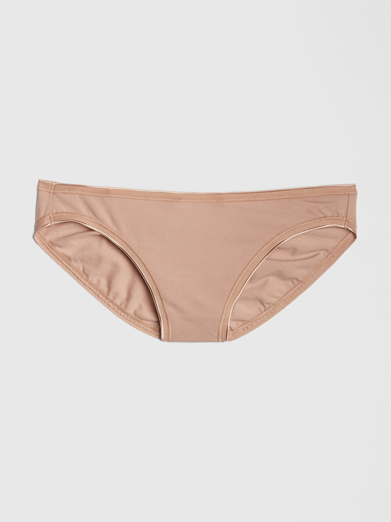 Gap Stretch Cotton Bikini beige. 1