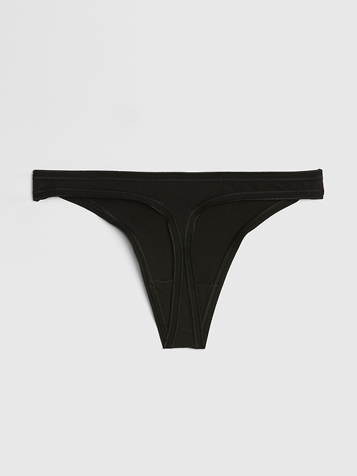 Image number 2 showing, Stretch Cotton Thong