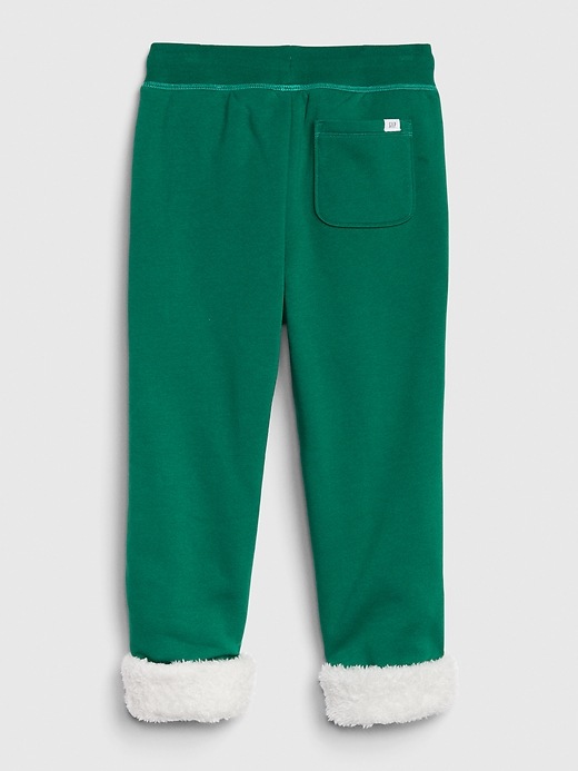 Image number 3 showing, Kids Sherpa-Lined Joggers