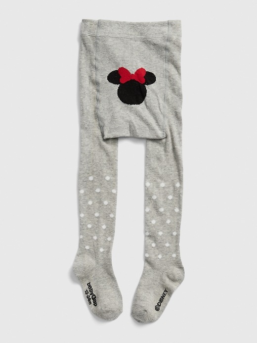 View large product image 1 of 1. babyGap &#124 Disney Minnie Mouse Tights