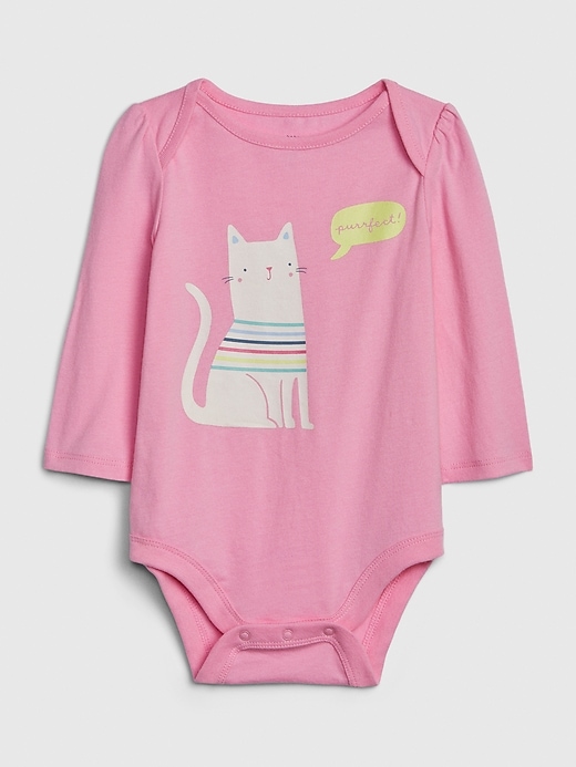 Image number 1 showing, Baby Graphic Bodysuit