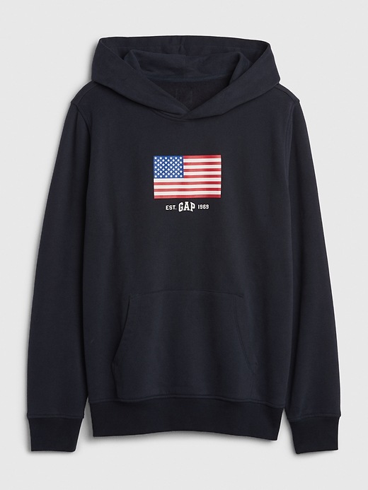 Image number 6 showing, Gap Logo Flag Hoodie